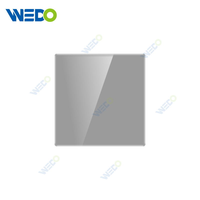 ULTRA THIN Switch Socket With Glass and Acrylic Different Color Different Style Fashion Design Wall Switch 