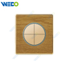 K8 Series Acrylic Wooden 4G 16A 250V Light Electric Wall Switch Socket 86*86cm PC Material with Chrome Frame Home Switches Twist Pattern