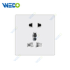 ULTRA THIN A5 Series 5pin MF socket w/without neon With PC Materical Different Color Different Style Fashion Design Wall Switch 