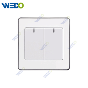 C73 2gang Wall Switch Switch Wall Switch Socket Factory Simple Atmosphere Made In China 2gang 4 Wire 