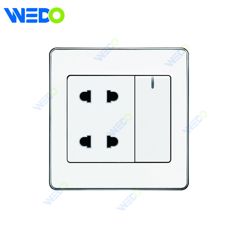 C73 1G SWITCH 2PIN SOCKET/1G SWITCH 4PIN SOCKET Wall Switch Switch Wall Switch Socket Factory Simple Atmosphere Made In China 4 Gang 4 Wire 