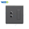 British Standard High Quality 1 Gang Switch 2 Pin Socket Wall Switch Electrical Socket