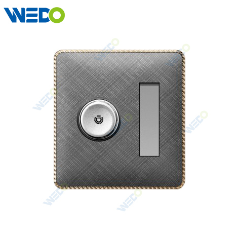 T3 Home Switches 1 Gang Switch Fan Dimmer/light Dimmer 300W/500W/1000W/1500W 16A 250V Light Electric Wall Switch Socket 86*86cm Acrylic Pattern with Lace