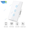 US Standard Alexa Google Control Smart Curtain Wifi Switch Panel