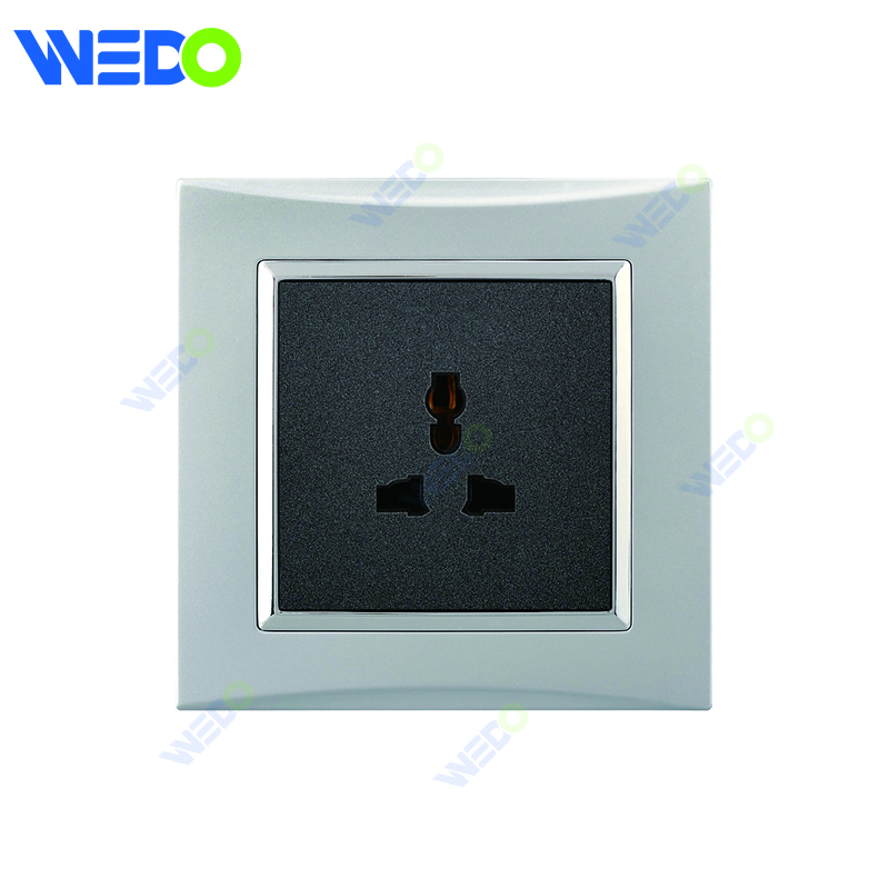M3 Wenzhou Factory New Design Electrical Light Wall Switch And Socket IEC60669 13A MF SOCKET 