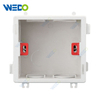 D86-7 White Switch Fireproof Box Four Direction Connedting