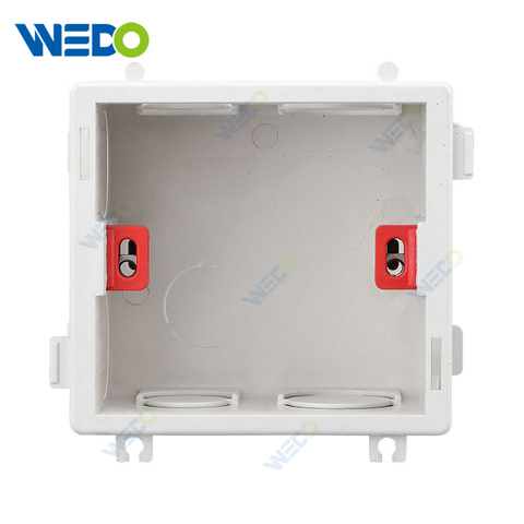 D86-7 White Switch Fireproof Box Four Direction Connedting
