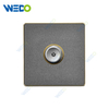 ULTRA THIN A1Series 1Gang Switch +Dimmer Acrylic / Leather Different Color Different Style Fashion Design Wall Switch 