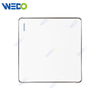C72 China 1gang Electric Push Button Light Wall Switch Many Colors White Silver Gold with Chrome