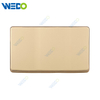 S1 Series Blank Plate 146 Light Electric Wall Switch Socket PC Material with Chrome Frame Home Switches