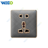T3 Home Switches 5 Pin Switched Socket 250V Light Electric Wall Switch Socket 86*86cm Acrylic Pattern with Lace