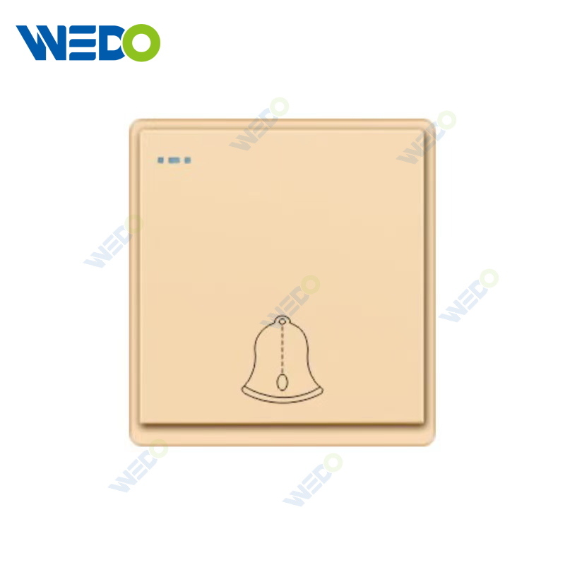 New Design PC Doorbell Wall Switch Socket 86*86 mm For Home