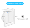 Bluetooth Connection Voice Control Wifi Push-bottom Smart Switch