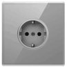 Ultra Slim Switch Socket European Socket Innovative Design Generous Appearance W6 Series Switch Socket 
