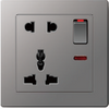 B10 MF switched socket, 1USB+1bpeC,neon 5 pin MF socket 5 pin MF switched socket 5 pin MF switched socket with neon 5 pin Mf switched socket with neon+USB+typeC