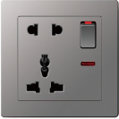 B10 MF switched socket, 1USB+1bpeC,neon 5 pin MF socket 5 pin MF switched socket 5 pin MF switched socket with neon 5 pin Mf switched socket with neon+USB+typeC