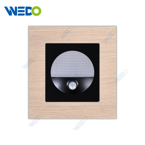 New Hot Sale 1.5W 2.5W COB Led Step Light Indoor Led Stair Light Led Corridor Lamp White Black Golden Housing 