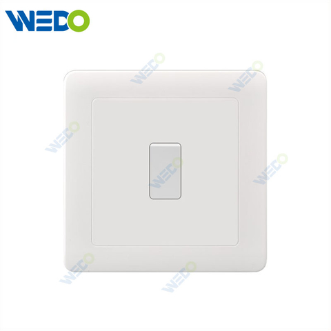 C50 Home Switches SMALL BUTTON 1G 2G 3G 4G 5G Doorbell 16A 250V Light Electric Wall Switch Socket 86*86cm White/gold/silver/brush Gold/wood/brush Silver