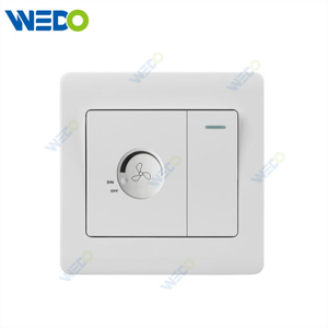 C50 White 1G Dimmer With Switch Sell Electrical Home Dimmer And Speeder Switch For Led Lights