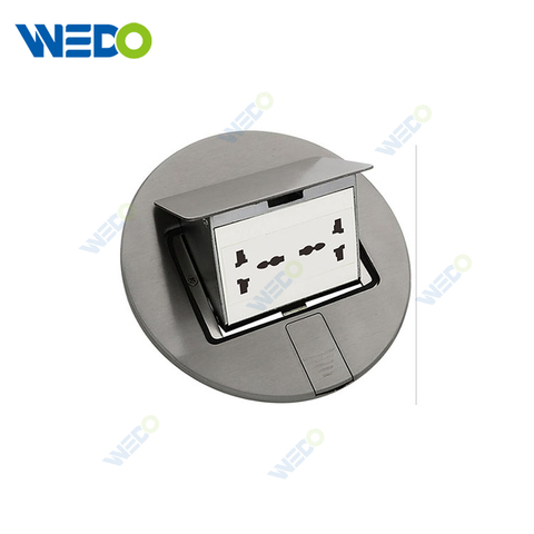 Waterproof Hidden Pop-up Type Floor Socket Box Outlet Electrical Plugs Sockets