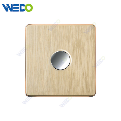 C72 China TOUCH DELAY SWITCH Electric Push Button Light Wall Switch Many Colors White Silver Gold with Chrome