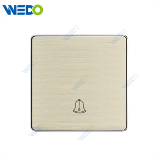C90 Wenzhou Factory New Design Acrylic Home Lighting Electrical Wall Switches PC Material Cover with IEC Report SASO Doorbell