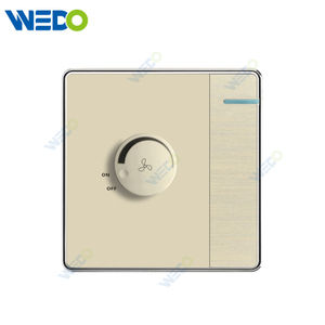 C90 Wenzhou Factory New Design Acrylic Home Lighting Electrical Wall Switches PC Material Cover with IEC Report SASO 1g with Dimmer 500W