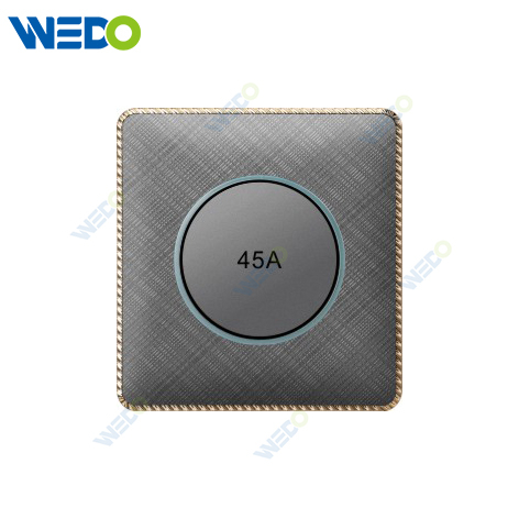 T3 Home Switches 45A with Light Small Panel 250V Light Electric Wall Switch Socket 86*86cm Acrylic Pattern with Lace