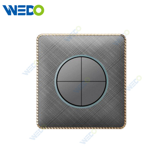 T3 Home Switches 4G 16A 250V Light Electric Wall Switch Socket 86*86cm Acrylic Pattern with Lace