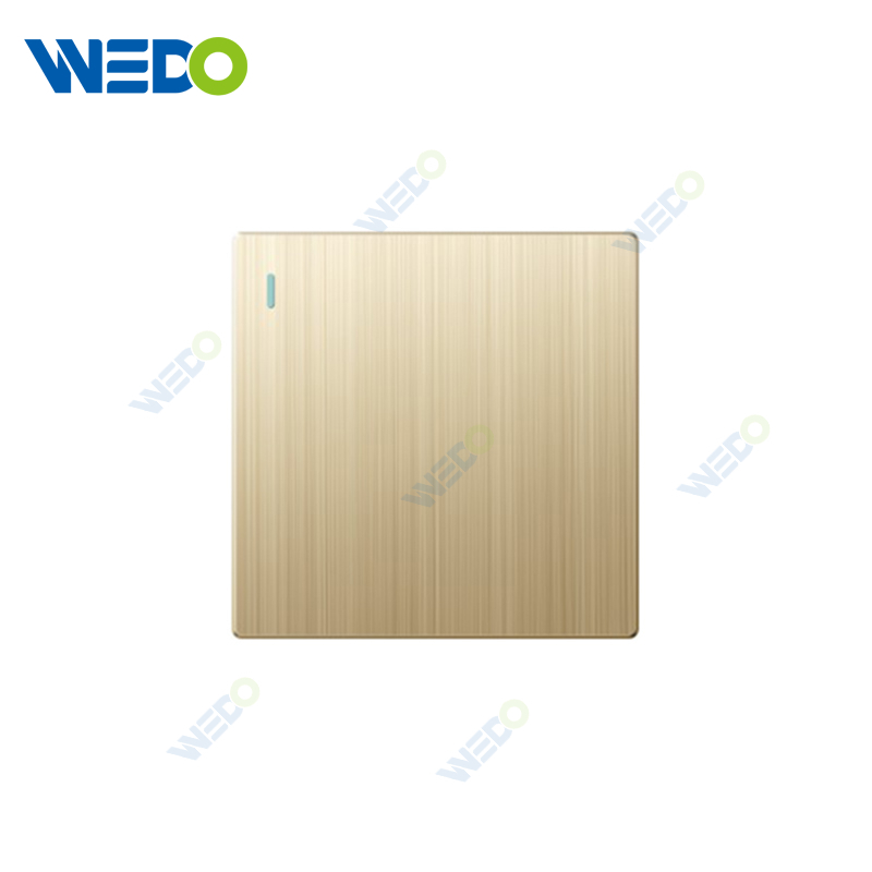 ULTRA THIN A3 Series1Gang 1way 16A 220V Switch and Socket Different Color Different Style Fashion Design Wall Switch 