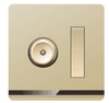 Ultra Slim Switch Socket Dimmer With Switch Innovative Design Generous Appearance W4 Series Switch Socket 