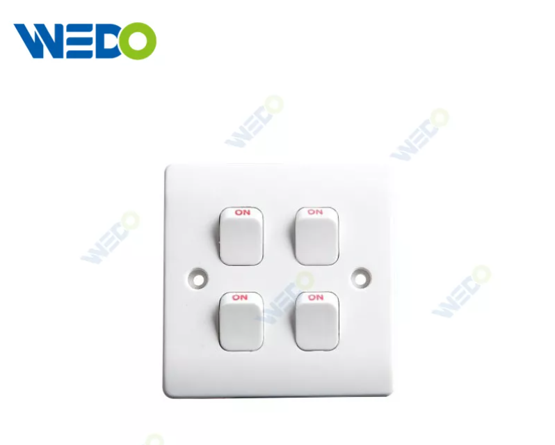 How To Wire A 4 Gang Light Switch?