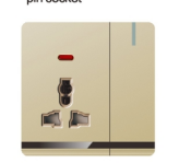 Ultra Slim Switch Socket Big Button MF 3 Pin&13A & MF 5 Pin &15A Socket Innovative Design Generous Appearance W4 Series Switch Socket 